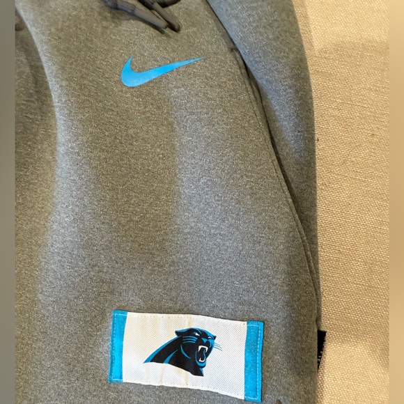 Nike Onfield apparel Carolina panthers track pants large EUC - Picture 3 of 11